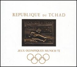 Tschad 1970  Olympische Sommerspiele in Mnchen