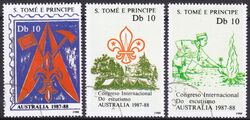 St. Tome & Prinzen 1988  Weltpfadfindertreffen