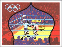 Barbuda 1980  Olympische Sommerspiele in Moskau