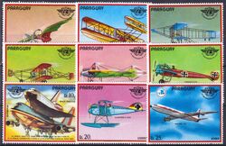 Paraguay 1979  Geschichte der Luftfahrt
