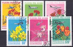 Gabun 1971  Versand von Schnittblumen per Luftfracht