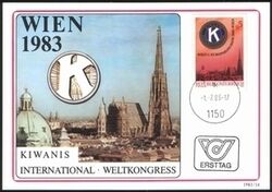 1983  Kiwanis International - MaxiCard