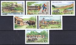 Kenia 1988  Tourismus: Touristenunterknfte