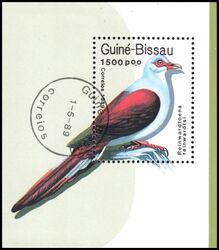 Guinea-Bissau 1989  Tauben