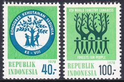 Indonesien 1978  Weltkongre fr Forstwirtschaft