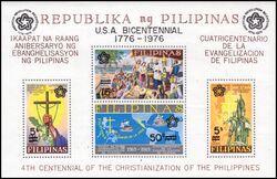 Philippinen 1976  200 Jahre Unabhngigkeit der USA