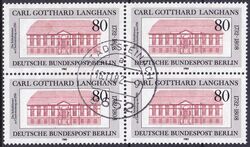 1982  Geburtstag von Carl Gotthard Langhans