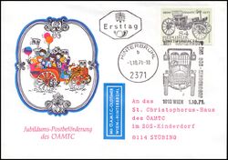 1971  Jubilums Postbefrderung des AMTC