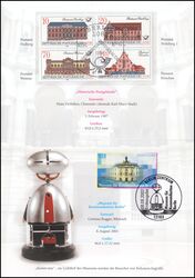 2002  Historische Postgebude auf deutschen Briefmarken