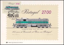 1981  125 Jahre Eisenbahn in Portugal - Maximumkarten