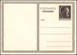 1939  Sonderpostkarte zum 50. Geburtstag Hitlers