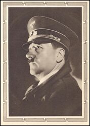 1939  Sonderpostkarte zum 50. Geburtstag Hitlers