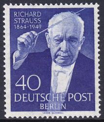 2684 - 1954  5. Todestag von Richard Strauss