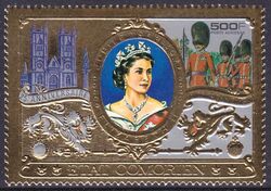 Komoren 1977  25 Jahre Regentschaft von Knigin Elisabeth II.