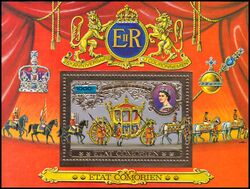 Komoren 1977  25 Jahre Regentschaft von Knigin Elisabeth II.