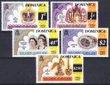 Dominica 1977  25 Jahre Regentschaft von Knigin...