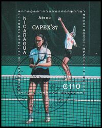 Nicaragua 1987  Intern. Briefmarkenausstellung CAPEX `87