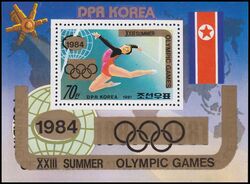 Korea-Nord 1983  Olympische Sommerspiele 1984 in Los Angeles