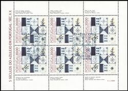 1985  500 Jahre Azulejos in Portugal - Kleinbogen