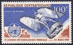 Zentralafrika 1965  Welttag der Meteorologie