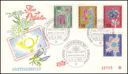 1963  Briefmarkenausstellung Flora und Philatelie