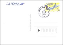1992  Postkarte - Erster Postflug Nancy - Luneville
