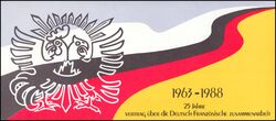 1988  25 Jahre deutsch-franzsische Zusammenarbeit