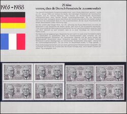 1988  25 Jahre deutsch-franzsische Zusammenarbeit