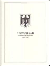 Vordruckalbum Deutschland 1971 - 1979