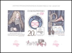 1986  Internationale Briefmarkenausstellung PRAGA `86