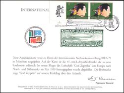 1973  Internationale Briefmarkenausstellung IBRA `73