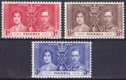Nigeria 1937  Krnung von Knig George VI.