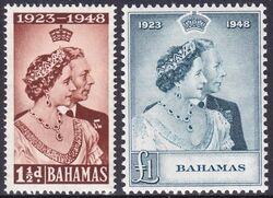 Bahamas 1948  Silberhochzeit des Knigspaares