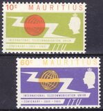 Mauritius 1965  100 Jahre Internationale Fernmeldeunion...