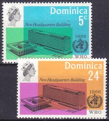 Dominica 1966  Neues Verwaltungsgebude der WHO