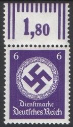 1942/44  Dienstmarke fr Landes- u. Regierungsbehrden