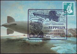 1975  Maximumkarte - Graf Ferdinand von Zeppelin