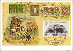 1986  Maximumkarte - Tag der Briefmarke