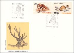 1993  Freimarken: Tiere
