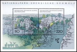 1998  Deutsche National- und Naturparks - Block