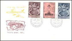 1967  Flugpostmarken