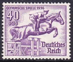 2947 - Olympische Sommerspiele Berlin - Jagdspringen