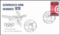 1970  Astrophilatelie-Schau in Oberhausen