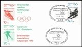 1972  Briefmarken werben fr Mnchen 1972 - Gppingen