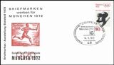1972  Briefmarken werben fr Mnchen 1972 - Bielefeld