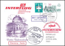1989  Interflug Dresden - Leipzig - Dresden