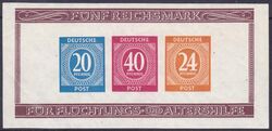 1946  Blockausgabe: Briefmarkenausstellung Berlin