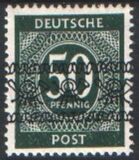 1948  Freimarken: Ziffernserie mit Bandaufdruck  66 I