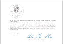 1991  Ministerkarte - Jahn von Werth