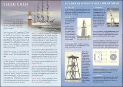 2004  Postamtliches Erinnerungsblatt - Leuchttrme